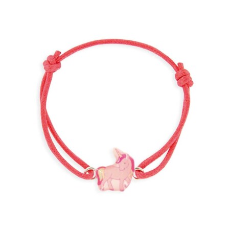 Bracelet Ribambelle licorne en argent