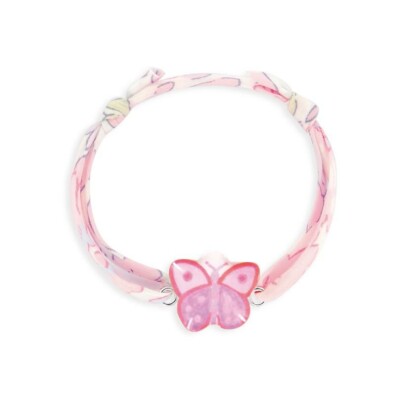 Bracelet Ribambelle papillon en argent