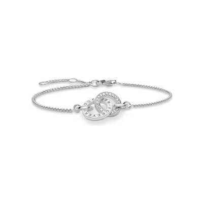 Bracelet Thomas Sabo en argent et oxyde de zirconium