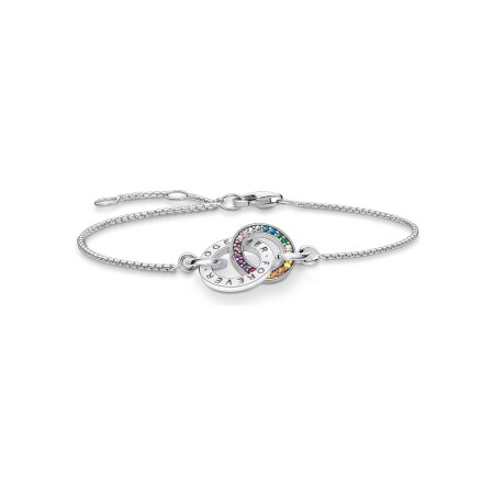 Bracelet Thomas Sabo Glam & Soul en argent, corindon, spinelle et oxydes de zirconium