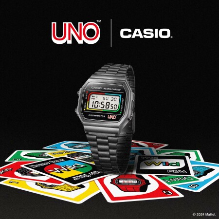 Montre Casio Iconic Uno X Casio A168WEUC-1AER