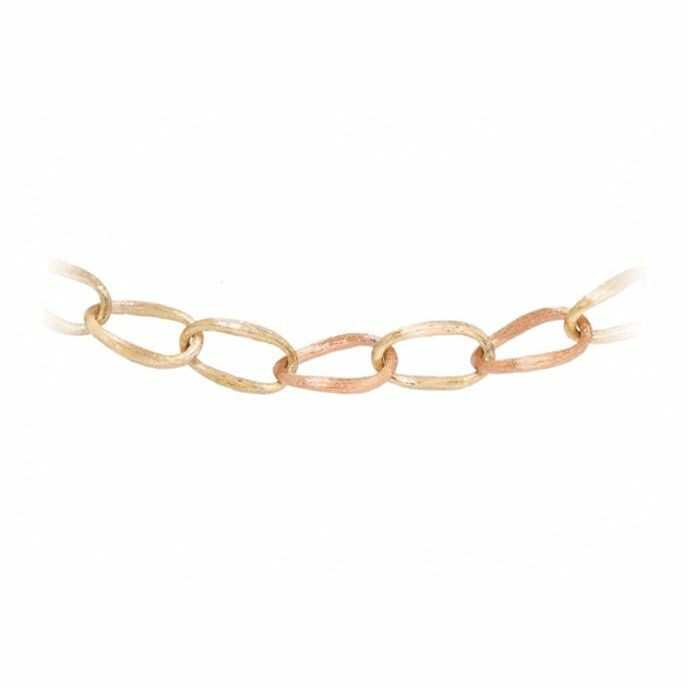 Ole Lynggaard Love bracelet in yellow gold and rose gold 