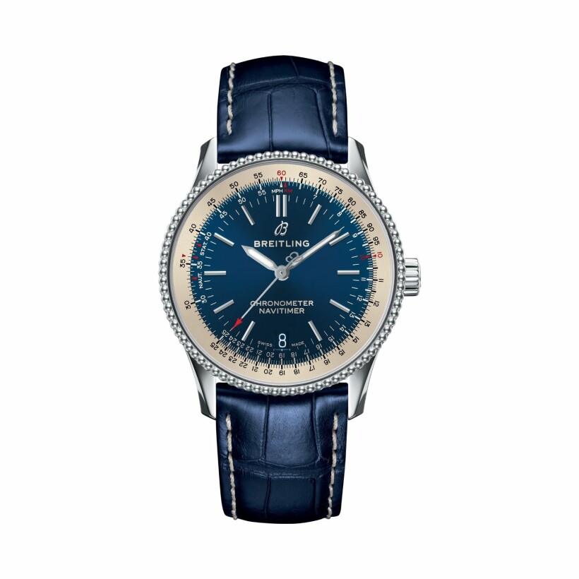 Breitling Navitimer 1 Automatic 38 Steel - Blue watch