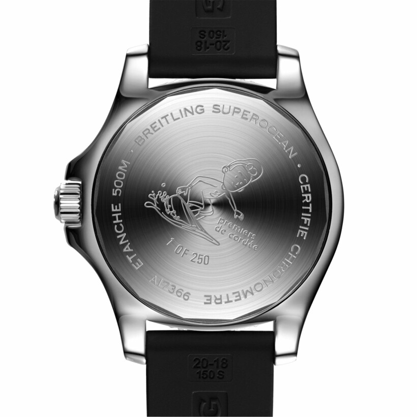 Breitling Superocean 42 limited edition watch Premiers de Cordée