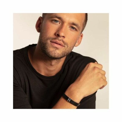 Bracelet Thomas Sabo Rebel at heart en cuir et argent