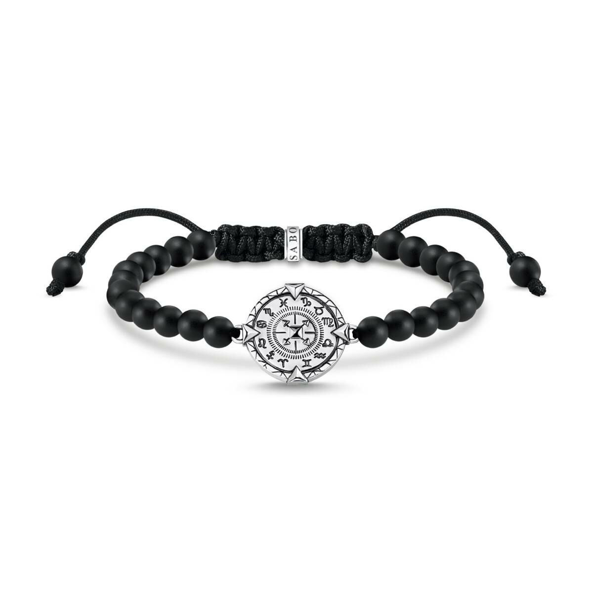 Bracelet Thomas Sabo Elements of nature en argent et obsidienne