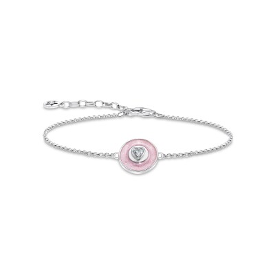 Bracelet Thomas Sabo Glam & Soul en argent, email et oxydes de zirconium, 19cm