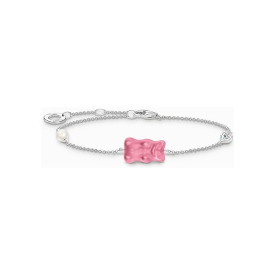 Bracelet Thomas Sabo THOMAS SABO x HARIBO en argent, perle, oxyde de zirconium et verre