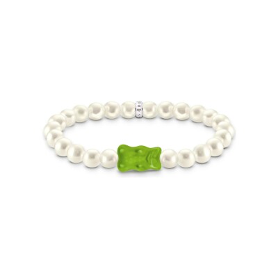 Bracelet Thomas Sabo THOMAS SABO x HARIBO en argent, verre et perle d'eau douce