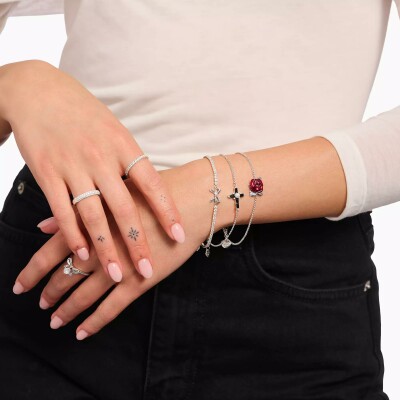 Bracelet Thomas Sabo en argent et email