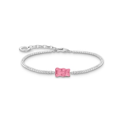 Bracelet Thomas Sabo THOMAS SABO x HARIBO en argent, verre et oxyde de zirconium