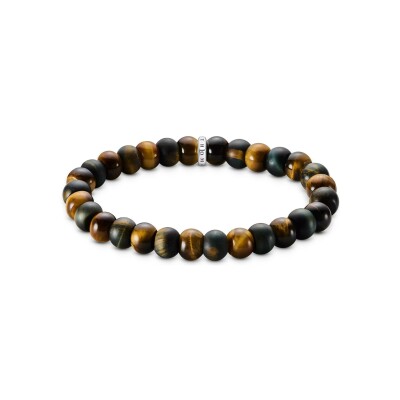 Bracelet Thomas Sabo en argent et œil de tigre
