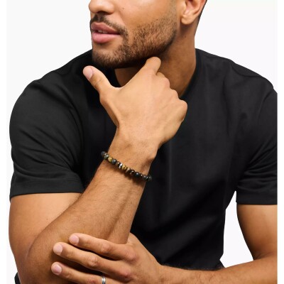 Bracelet Thomas Sabo en argent et œil de tigre