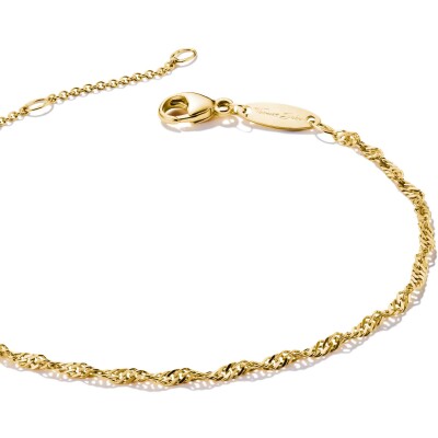 Bracelet Thomas Sabo Charm Club en argent et plaqué or