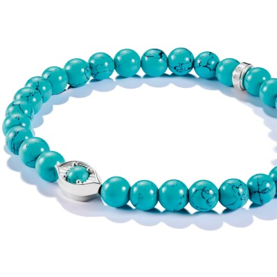 Bracelet Thomas Sabo en argent et turquoise d'imitation