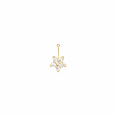 Pendentif pour boucle d'oreille Ole Lynggaard Shooting Stars petite en or jaune et diamants