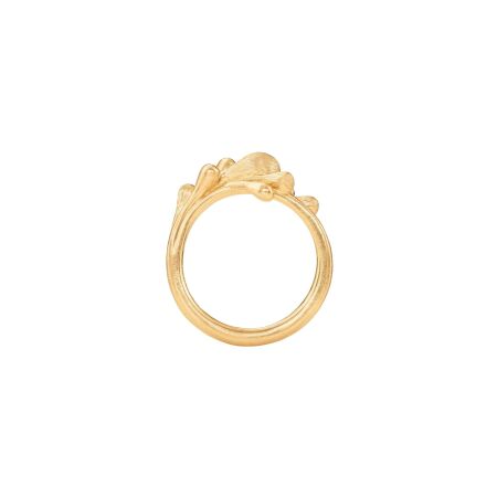 Ole Lynggaard Boho ring, yellow gold