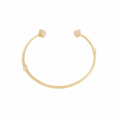 Bracelet Ole Lynggaard Nature en or jaune et pierre de lune