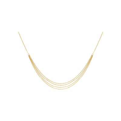 Collier en or jaune, 45cm