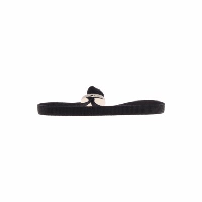Bracelet Les Interchangeables Ruban 4mm noir