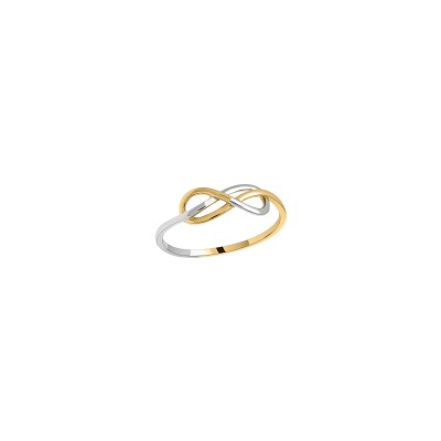 Bague nœud en or jaune