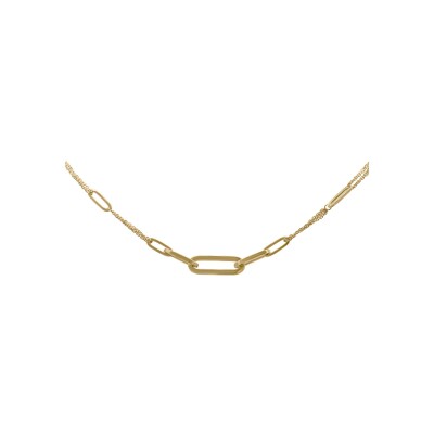 Collier en or jaune, 45cm