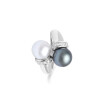 Bague Galaxy en or blanc, perles et diamants