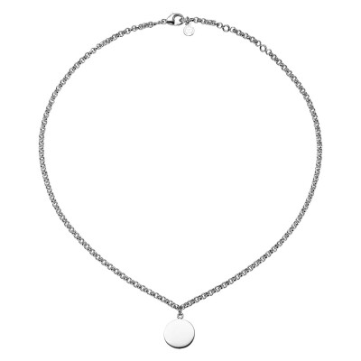 Collier Arthus Bertrand Eclat 1 charm PM centré argent rhodié