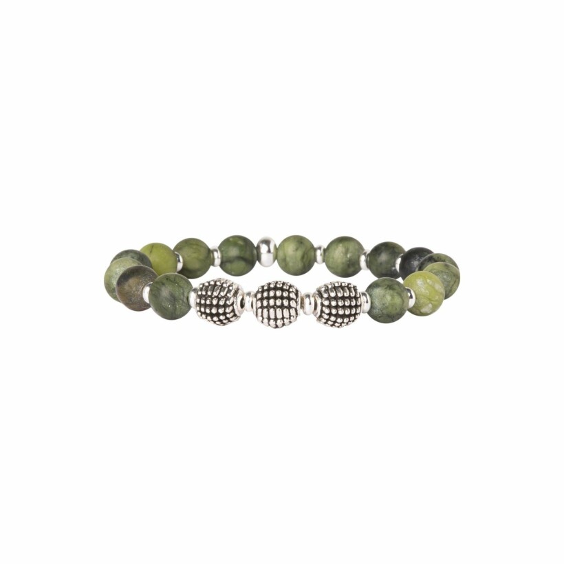 Bracelet Les interchangeables jade et cristaux de swarovski