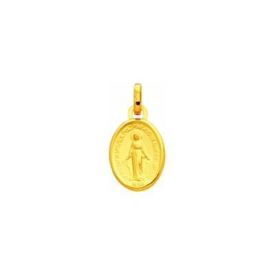 Médaille Miraculeuse en or jaune