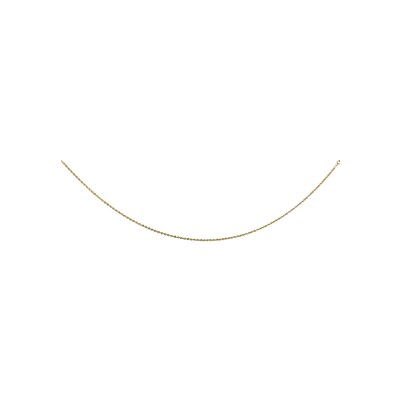 Collier en or jaune, 45cm