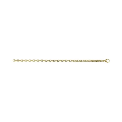 Bracelet en or jaune, 18cm