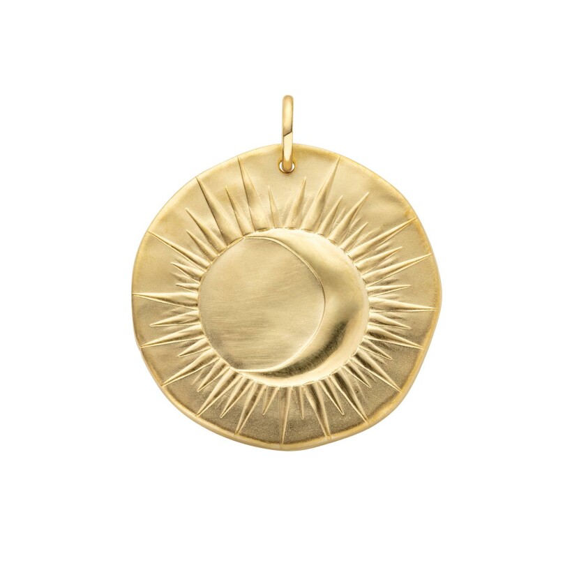 Médaille Arthus Bertrand ECLIPSE 25mm vermeil