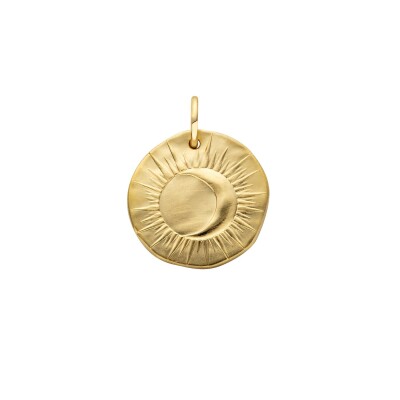 Médaille Arthus Bertrand Eclipse 16mm vermeil