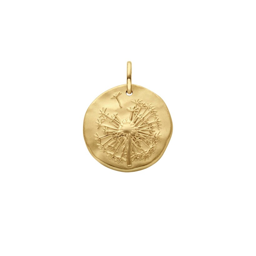 Médaille Arthus Bertrand PISSENLIT 16mm vermeil