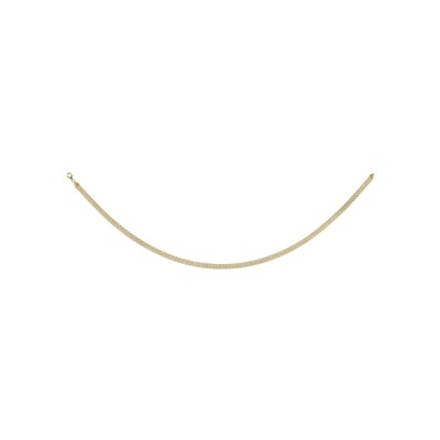 Collier en or jaune, 46cm