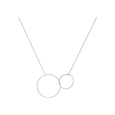 Collier en or blanc