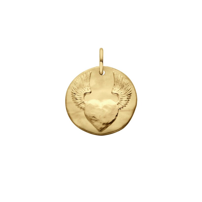 Médaille Arthus Bertrand CŒUR 16mm vermeil