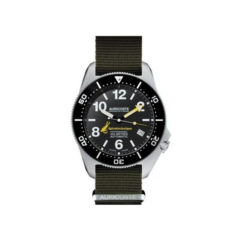 Auricoste Spirotechnique 42mm 300m A9102 watch