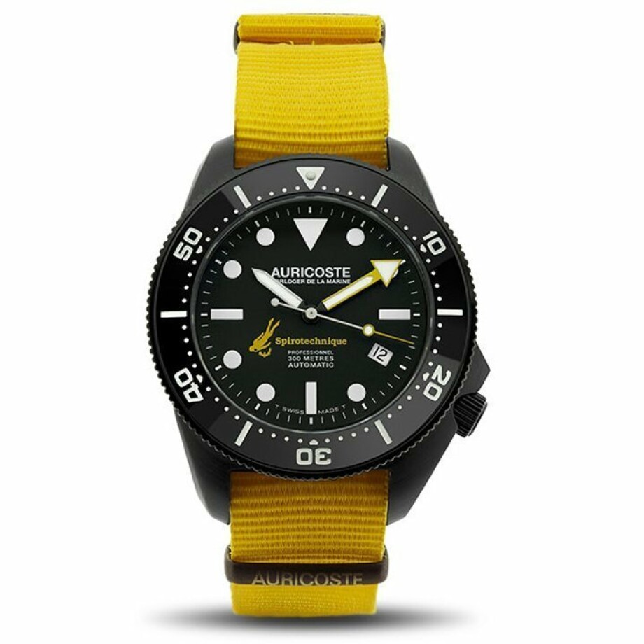 Auricoste Spirotechnique 42mm 300m watch