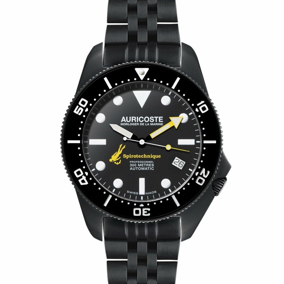 Auricoste Spirotechnique 42mm 300m A9211 watch