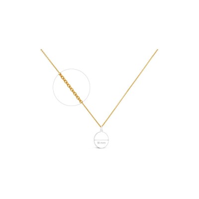 Chaine Forçat Rond Arthus Bertrand en vermeil