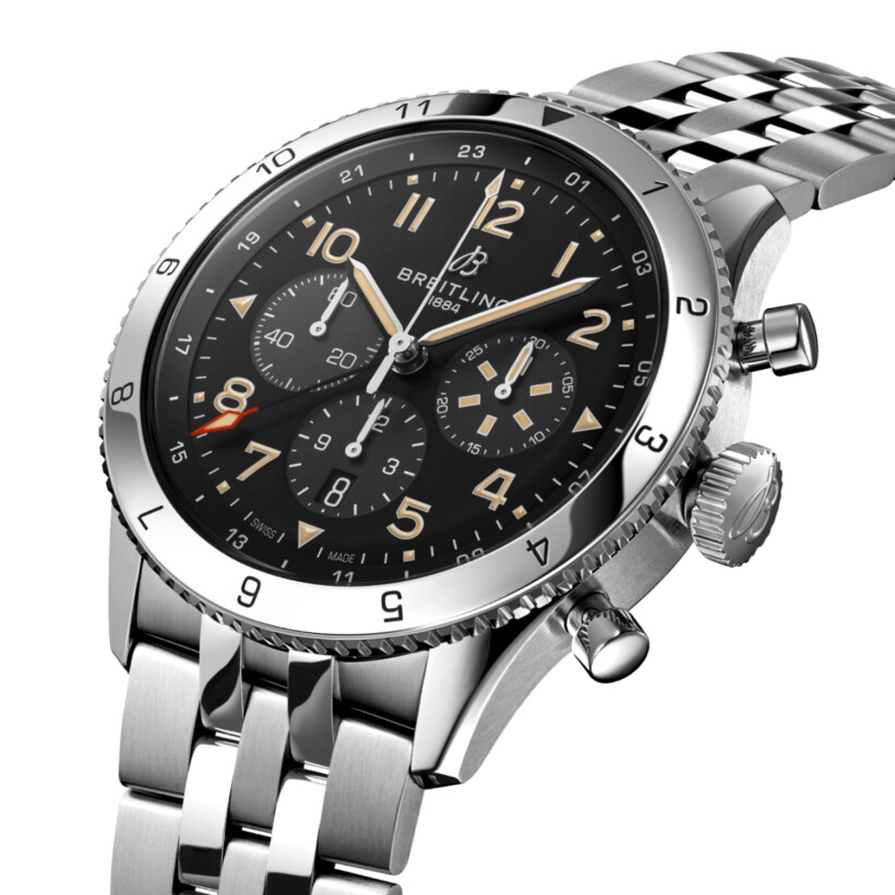 Breitling Super AVI B04 Chronograph GMT 46 P-51 Mustang watch