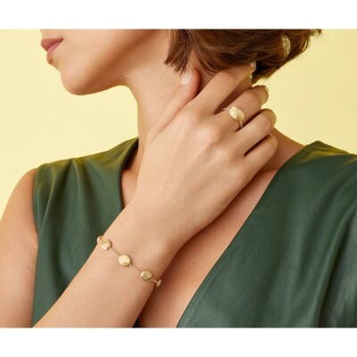 Bague Marco Bicego SIVIGLIA en or jaune, or blanc et diamant