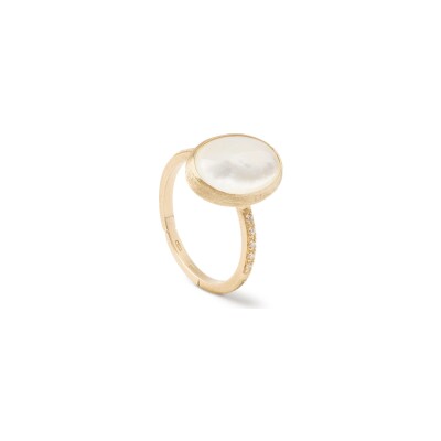Bague Marco Bicego SIVIGLIA en or jaune, nacre et diamants
