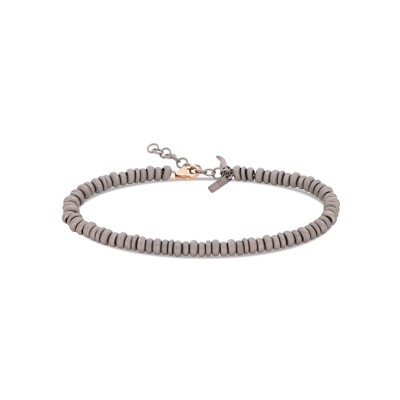 Bracelet Mano J en titane et or rouge