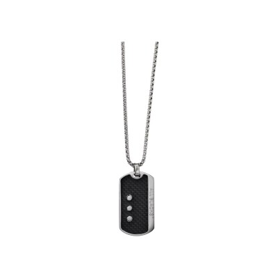 Collier All Blacks en acier