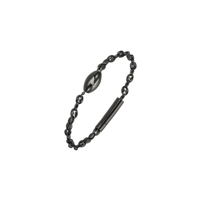 Bracelet All Blacks en acier