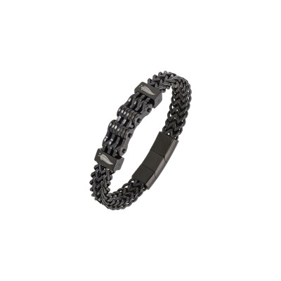 Bracelet All Blacks en acier