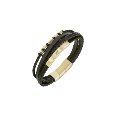 Bracelet All Blacks en acier